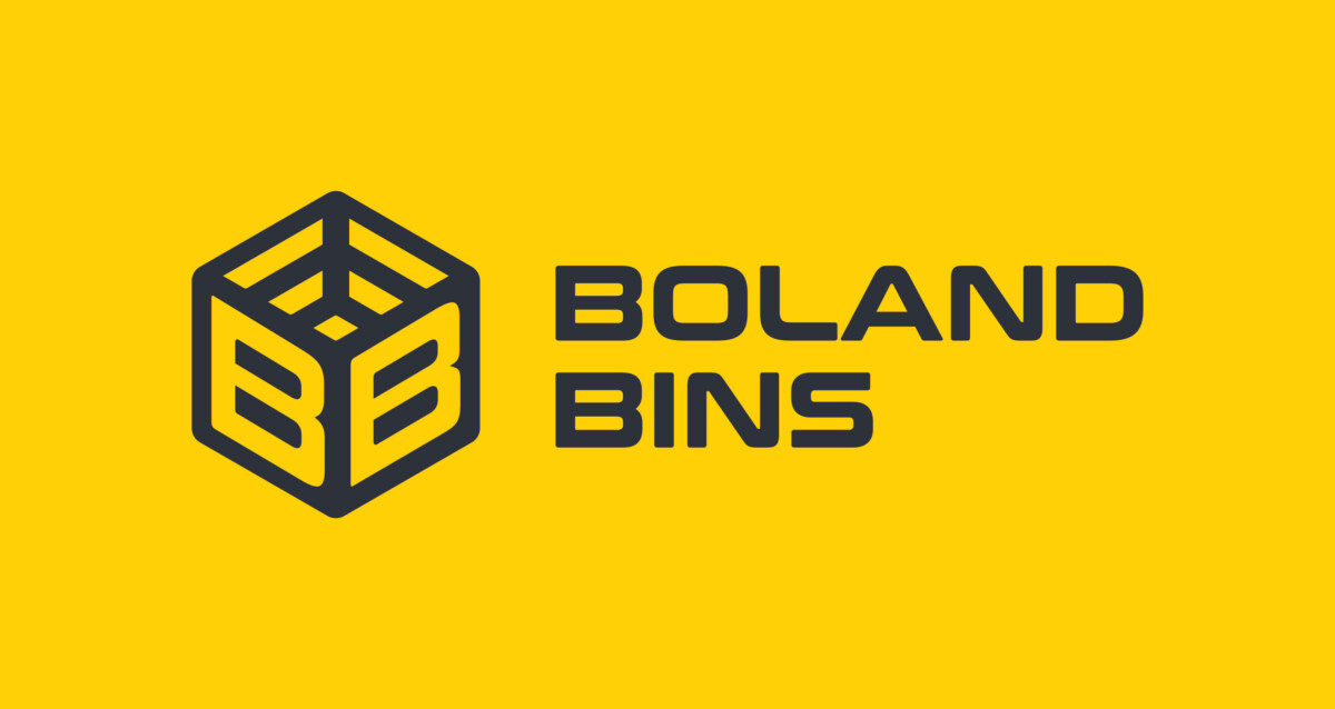 Boland Bins Yellow Logo